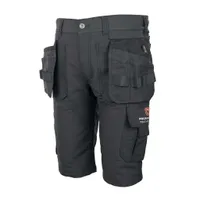 LÜHIKESED TÖÖPÜKSID BENNON EREBOS STRECH RIPPTASKUTEGA P81003 MUST, 54