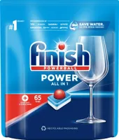 NÕUDEPESUMASINA KAPSLID FINISH POWER 65TK