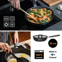 HAUDEPANN FISKARS HARD FACE 24CM