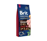 TÄISSÖÖT BRIT PREMIUM BY NATURE SENIOR L/XL 15KG