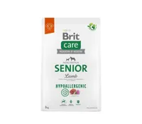 KUIVTOIT BRIT CARE KOERTELE SENIOR LAMMAS/RIIS 3KG