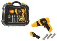 MÄNGUASI JCB PUURI JA TÖÖRIISTADE KOMPLEKT