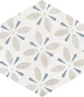 PÕRANDA-JA SEINAPLAAT ATRIUM HEX ALPHA MIX AZUL 25,8X29CM