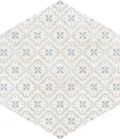 PÕRANDA-JA SEINAPLAAT ATRIUM HEX ALPHA MIX AZUL 25,8X29CM