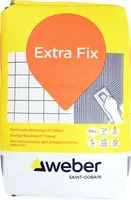 PLAATIMISSEGU WEBER EXTRA FIX 20KG