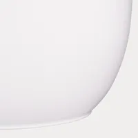 ÜMBRISPOTT MICA TUSCA MATT VALGE 28,5X31CM