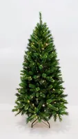 KUNSTKUUSK NEW CAROLINA, 150CM, 250LED,8 FUNKTS. TAIMER