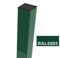 NELIKANT AIAPOST 60X60X2000MM/1,5MM ROHELINE RAL6005