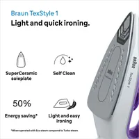 TRIIKRAUD BRAUN TEXSTYLE 2 SI1080VI 2000W