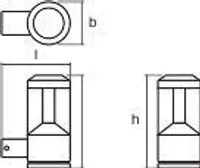 VÄLISVALGUSTI POST LEDVANCE MODERN 12W