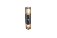 VÄLISVALGUSTI TRIO HOOSIC SEINALE KAHEOSALINE E27 MUST LIIKUMISANDUR