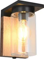 VÄLISVALGUSTI TRIO ARDILA SEINALE E27 LIIKUMISANDUR MUST HÄMARUSANDUR