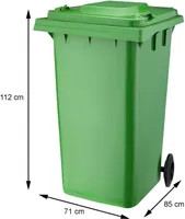 PRÜGIKONTEINER 360L ROHELINE