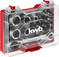 OTSAKUTE JA PADRUNVÕTMETE KOMPLEKT KWB 20-OSALINE