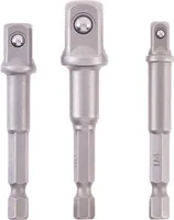 ADAPTERITE KOMPLEKT KWB 1/4“, 3/8“, 1/2“ 3-OSALINE