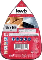 LIHVIMISKETASTE KOMPLEKT KWB TAKJAGA B&D MOUSE 15 OSA