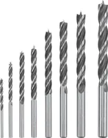 PUIDUTÖÖPUURIDE KOMPLEKT KWB 3-10MM KARP, 8 OSA