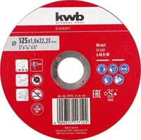 LÕIKEKETAS KWB EXPERT 125×1,0