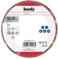 KIUDKETAS KWB, KORUND 125MM G40 5TK