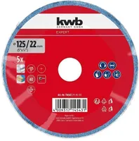 KIUDKETAS KWB, TSIRKOON 125MM G40 5TK