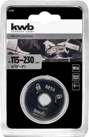 KIIRLUKUSTUSMUTTER KWB 115-230MM