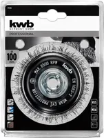 TRAATKAUSSHARI KWB 100/M14 JÄMEDAKIULINE