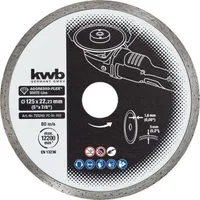 TEEMANTLÕIKEKETAS KWB, WHITE-LINE 125