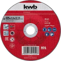 LÕIKEKETAS KWB, METALL 125X3X22MM