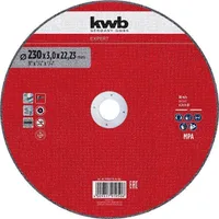 LÕIKEKETAS KWB, METALL 230X3X22MM