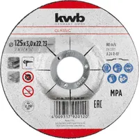 LÕIKEKETAS KWB, METALL 125X3MM, ASTMEGA