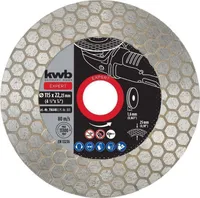 TEEMANTLÕIKE- JA LIHVKETAS KWB 115MM
