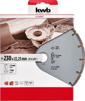 TEEMANTLÕIKEKETAS KWB SEGMENDITUD 230MM