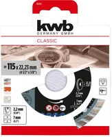 TEEMANTLÕIKEKETAS KWB, TURBO 115MM