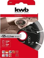 TEEMANTLÕIKEKETAS KWB, SEGMENDITUD 125MM