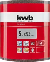 LIHVPABERI RULL KWB 5M 93MM ALUMIINIUMOKSIID P60