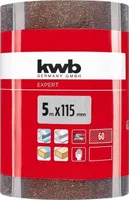 LIHVPABERI RULL KWB 5M 115MM ALUMIINIUMOKSIID P60