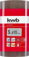 LIHVPABERI RULL KWB 5M 115MM ALUMIINIUMOKSIID P120
