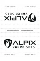 AURUTÕKE ALPIX VAPRO SD15 100G, 1,5M/50M/75M²