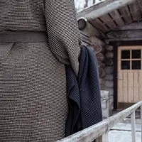 HOMMIKUMANTEL RENTO BROWN S/M