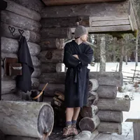 HOMMIKUMANTEL RENTO GREY S/M