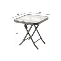 LAUD DUBLIN 46X46X46CM KOKKUPANDAV