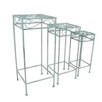 LILLEPOSTAMENT MINT 25X25XH60CM ANTIIKROHELINE