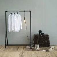 RIIETE STANGE BRENT 117X59XH165CM MUST/KROOM