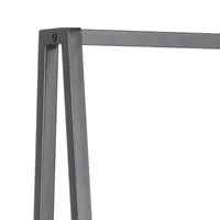 ESIKUNAGI SEAFORD 77X37XH165CM MUST