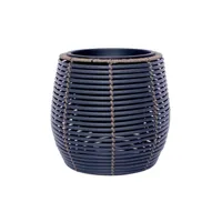 LILLEPOTT WICKER D28XH26CM MUST/PRUUN