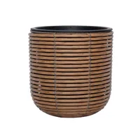 LILLEPOTT WICKER D27XH28CM PRUUN