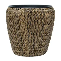 LILLEPOTT WICKER 46X46XH46CM PRUUN