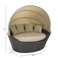 DIIVAN MINI MUSE VARIKATUSEGA BEEŽ