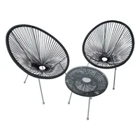 RÕDUKOMPLEKT COMO, LAUD, 2 TOOLI MUST