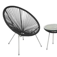 RÕDUKOMPLEKT COMO, LAUD, 2 TOOLI MUST